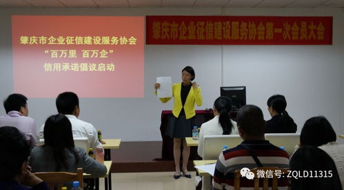 肇庆市企业征信建设服务协会成立大会暨“百万里 百万企”信用承诺活动正式启动，赋能区域经济高质量发展